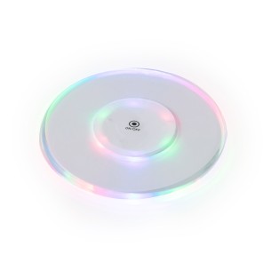 LED Light-Up Drink Coaster — 6 LEDs, 3 Modes