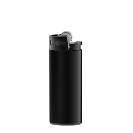 Briquet BIC® J25 All Black avec personnalisation par sérigraphie ou impression digitale