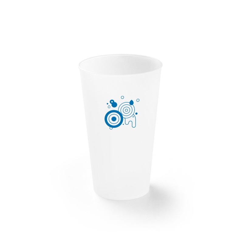 500ml Reusable Festival Cup with Custom Print — Made in Europe