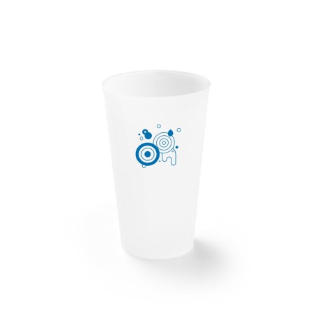 500ml Reusable Festival Cup with Custom Print — Made in Europe