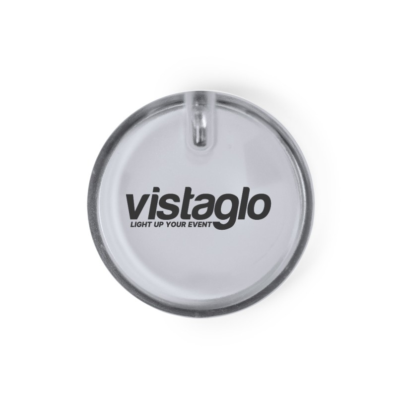 Multi-Colour LED Light-Up Badge — 5 cm, 3 Modes