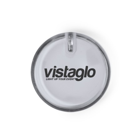 Multi-Colour LED Light-Up Badge — 5 cm, 3 Modes