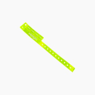 PVC Vinyl Wristbands with 4 Tear-Off Coupons — Custom Branded