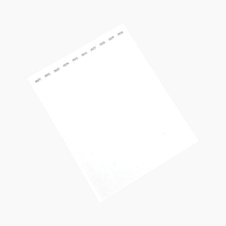 White Printable identification wristbands - Laser and inkjet