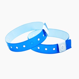 PVC Vinyl Tamper Evident Wristbands