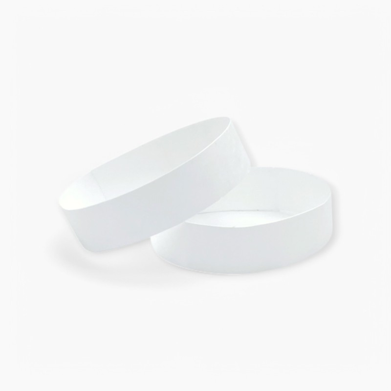 Printed Tyvek Wristbands 19mm Paper Entry Control