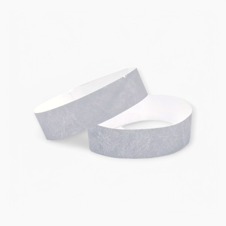 Printed Tyvek Wristbands 19mm Paper Entry Control