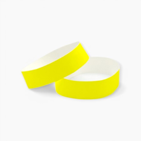 Printed Tyvek Wristbands 19mm Paper Entry Control