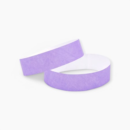 Printed Tyvek Wristbands 19mm Paper Entry Control